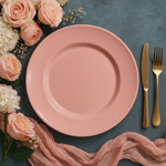 Deep Dinner Plate (Pink)