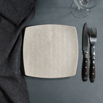 Small Square Plate (Sandstone)