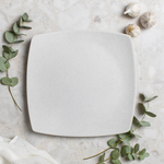 Small Square Plate (White Granite)