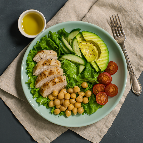 Small Round Plate (Green)