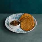 Small Round Plate (Blue Oriental)
