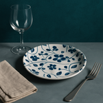 Small Round Plate (Blue Vine)