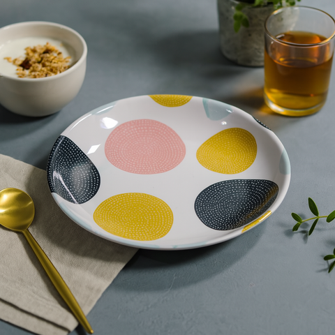 Small Round Plate (Polka Pop)