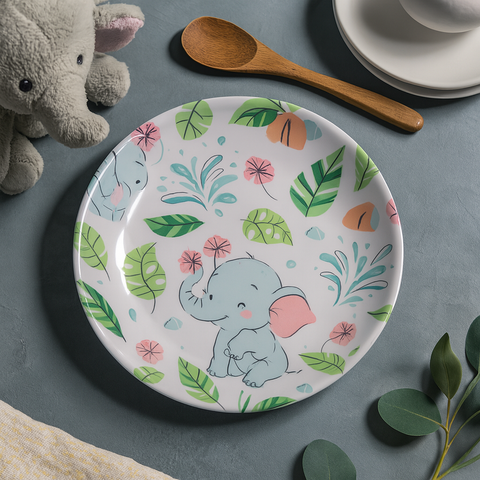 Small Plate (Elephant Oasis)