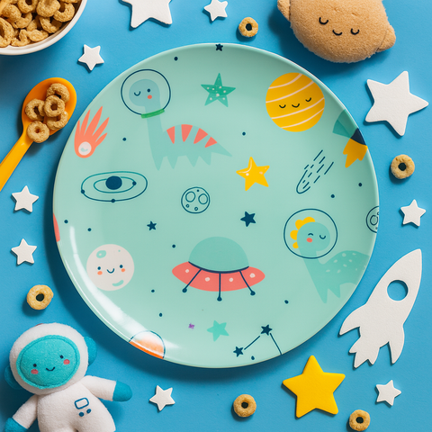 Kids Big Plate (Space Dream)