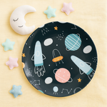 4 Pcs. Kids Tableware Set (Spacebound Night)