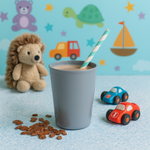 4 Pcs. Kids Tableware Set (Space Doodles)