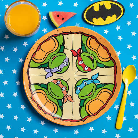 Kids Cartoon Plate (Turtles III)