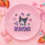Kids Cartoon Plate (Kuromi) - Limited Edition