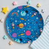 Kids Big Plate (Space Blue)