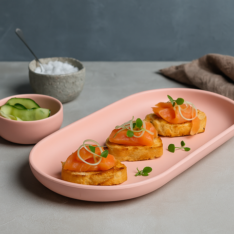 Matte-Finish Tray (Pink)