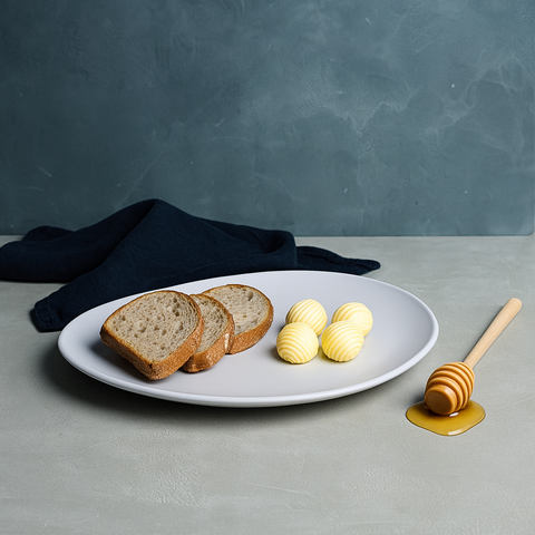 Matte-Finish Platter (White)