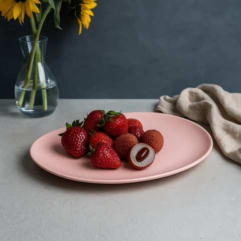 Matte-Finish Platter (Pink)