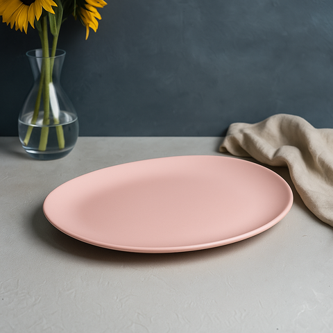 Matte-Finish Platter (Pink)