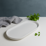 Matte-Finish Tray (White Granite)