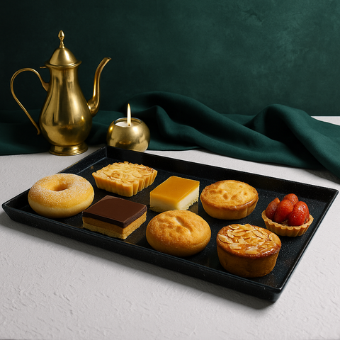 Catering Platter 16" x 10" (Black Granite)