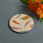 6 Coaster Pack (Whispering Feathers)