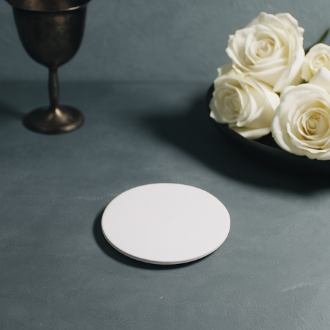 Round Coaster (White)