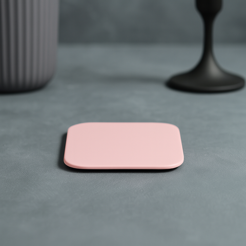 Square Coaster (Pink)