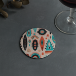 Round Coaster (Tribal Vibrance)