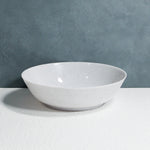 600ml Round Serving Bowl (White Granite)
