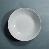 600ml Round Serving Bowl (White Granite)