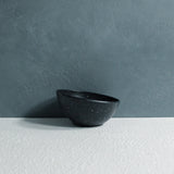 Curved Dessert Bowl (Black Granite)