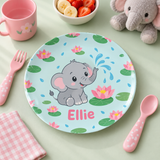 Kids Plate (Ellie the Elephant | The Five Star Friends)