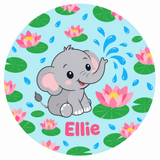 Kids Plate (Ellie the Elephant | The Five Star Friends)