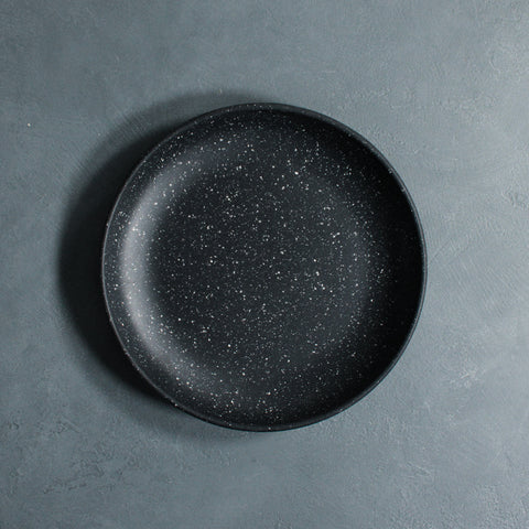 Matte Small Plate (Black Granite)