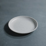 Matte Small Plate (White Granite)