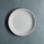 Matte Small Plate (White Granite)