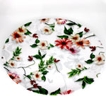 Dinner Plate (White Floral)