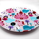 Kids Big Plate (Pink Princess)