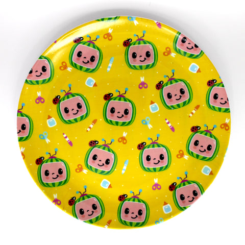 Kids Cartoon Plate (Cocomelon Background)