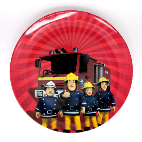 Kids Cartoon Plate (Fireman Sam)