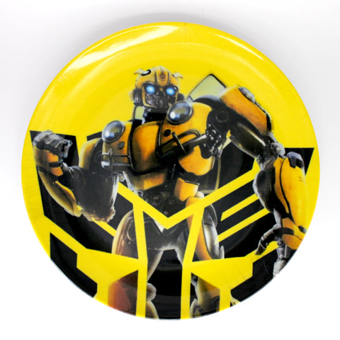 Kids Cartoon Plate (Transformers - Bumblebee)