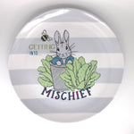 Kids Cartoon Plate (Peter Rabbit - Mischief)