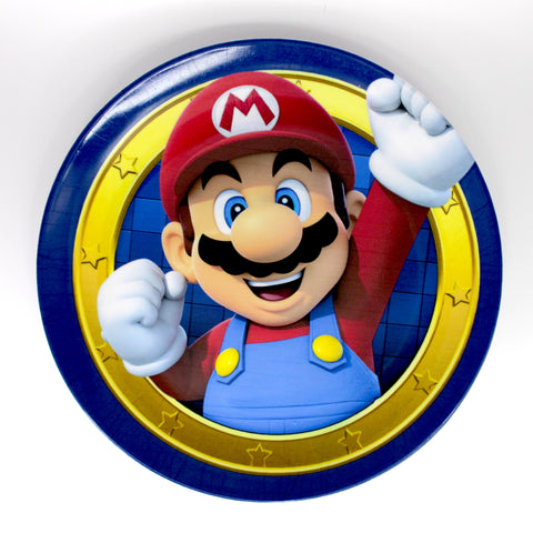 Kids Cartoon Plate (Super Mario - Mario)