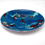 Kids Cartoon Plate (Superman Comic)