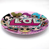 Kids Cartoon Plate (L.O.L. Surprise!)