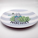 Kids Cartoon Plate (Peter Rabbit - Mischief)