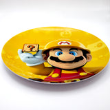 Kids Cartoon Plate (Super Mario - Yellow)