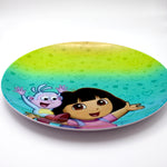 Kids Cartoon Plate (Dora the Explorer & Boots)