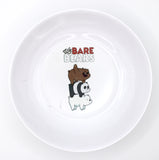 We Bare Bears White Bowl