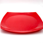 Square Dinner Plate (Red)
