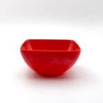 Square Dessert Bowl (Red)