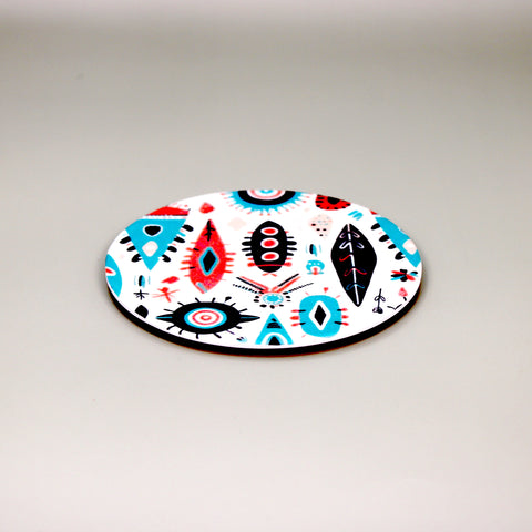 Round Coaster (Tribal Vibrance)