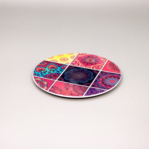Round Coaster (Mandala Mosaic)
