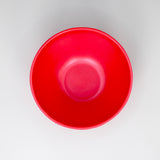 Curved Dessert Bowl (Matt Red)